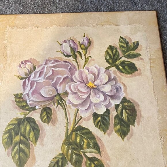 Floral Art Print By Karen Warren 16"‎ X 20" Hang Or Frame As Is botanical - Picture 2 of 7